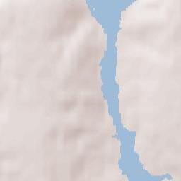 East Cowes Terrain Map