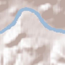 Velké Březno Terrain Map