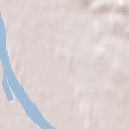 Štětí Terrain Map