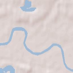 Mętków Terrain Map