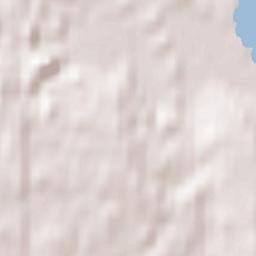 Campbell River Terrain Map