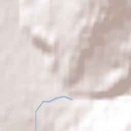 Duck Lake Terrain Map