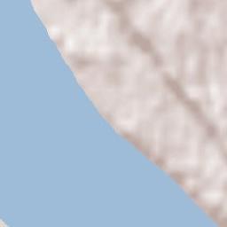 Denman Island Terrain Map