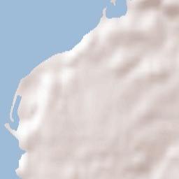 Flamanville Terrain Map