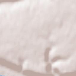 Gainneville Terrain Map