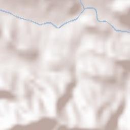 Prostřední Bečva Terrain Map