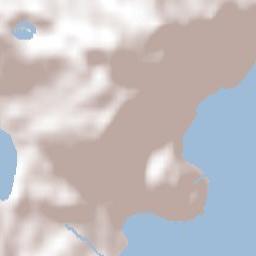 Bowen Island Terrain Map