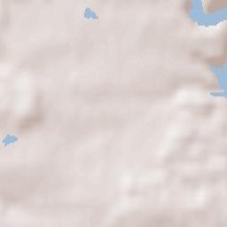 Okres Písek Terrain Map