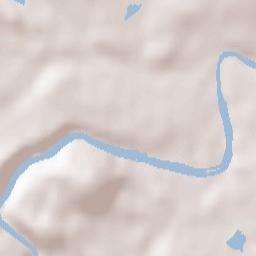 Písek Terrain Map