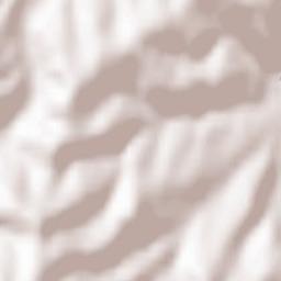 Powiat leski Terrain Map