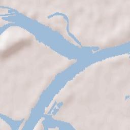 Oberhausen-Rheinhausen Terrain Map
