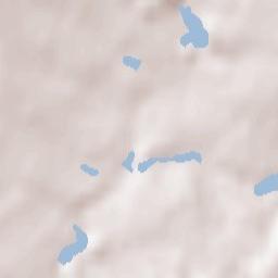 Žirovnice Terrain Map