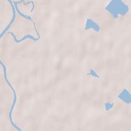 Okres České Budějovice Terrain Map