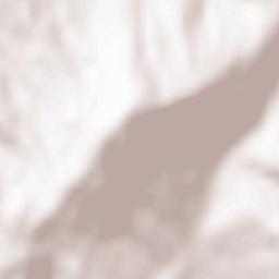 Březová Terrain Map