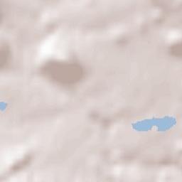 Křemže Terrain Map