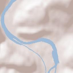 Custines Terrain Map