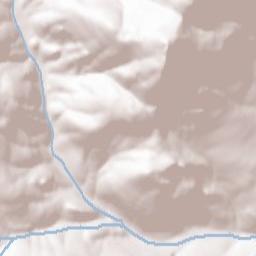 Ferry County Terrain Map