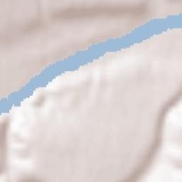 Serebriya Terrain Map