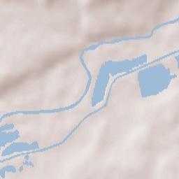 Montigny-sur-Loing Terrain Map