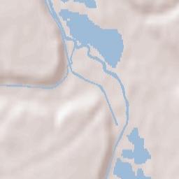 Dordives Terrain Map