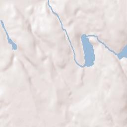 Three Lakes Terrain Map