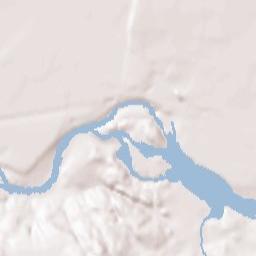 Post Falls Terrain Map