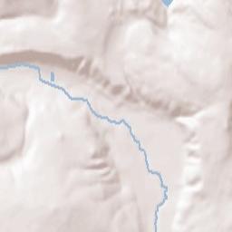 Ames Lake Terrain Map