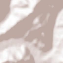 Comuna Frumosu Terrain Map