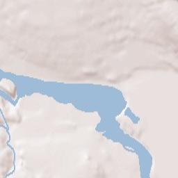Thompson Falls Terrain Map