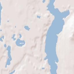 Medical Lake Terrain Map