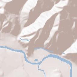 Cashmere Terrain Map