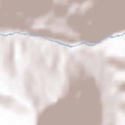 Eben im Pongau Terrain Map