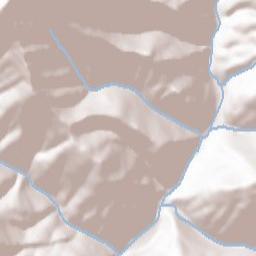 Shoshone County Terrain Map