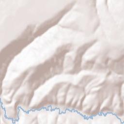 Cascade County Terrain Map