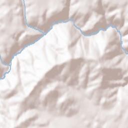 Benewah County Terrain Map