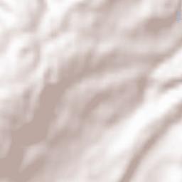 La Chaux-de-Fonds District Terrain Map