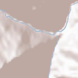 Strengen Terrain Map
