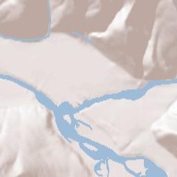 Bonner-West Riverside Terrain Map