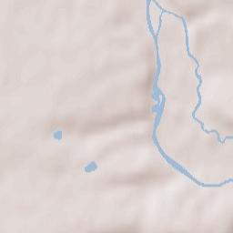 Châteauneuf-sur-Cher Terrain Map