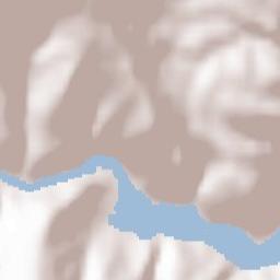 Comuna Beliş Terrain Map