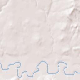 Musselshell County Terrain Map