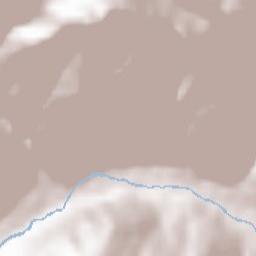 Campitello di Fassa Terrain Map