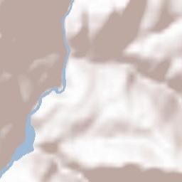 Lozzo di Cadore Terrain Map