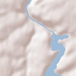 Éguzon-Chantôme Terrain Map