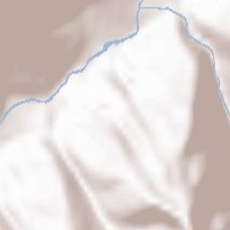 Goms District Terrain Map