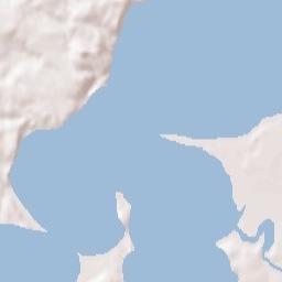 East Gull Lake Terrain Map