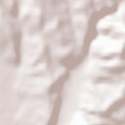 Comuna Gurahonţ Terrain Map