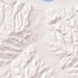 Rosebud County Terrain Map