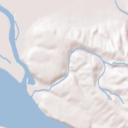 Cathlamet Terrain Map