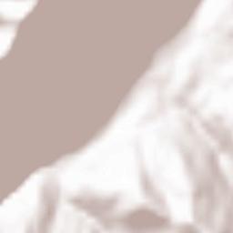 Les Gets Terrain Map